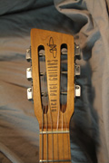 Nick Page Guitars Baron Prime Cigar Box Finish