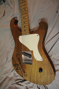 Nick Page Guitars Baron Prime Cigar Box Finish